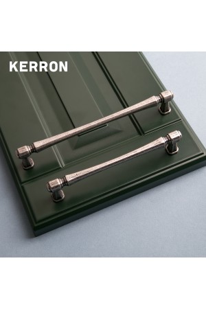 Ручка-скоба, 160 мм, старинное серебро