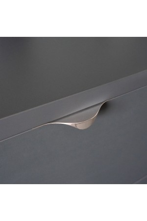 Ручка торцевая,  150 мм (фасад 18 мм),  хром RT-002-150