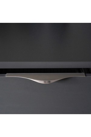 Ручка торцевая,  300 мм (фасад 18 мм),  хром RT-002-300