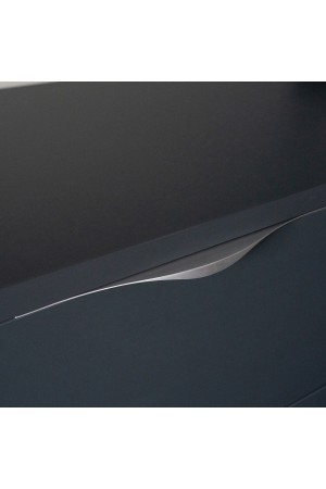 Ручка торцевая,  400 мм (фасад 18 мм),  матовый хром RT-002-400 SC