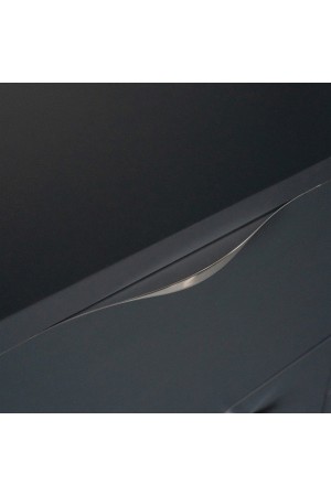 Ручка торцевая,  400 мм (фасад 18 мм),  хром RT-002-400