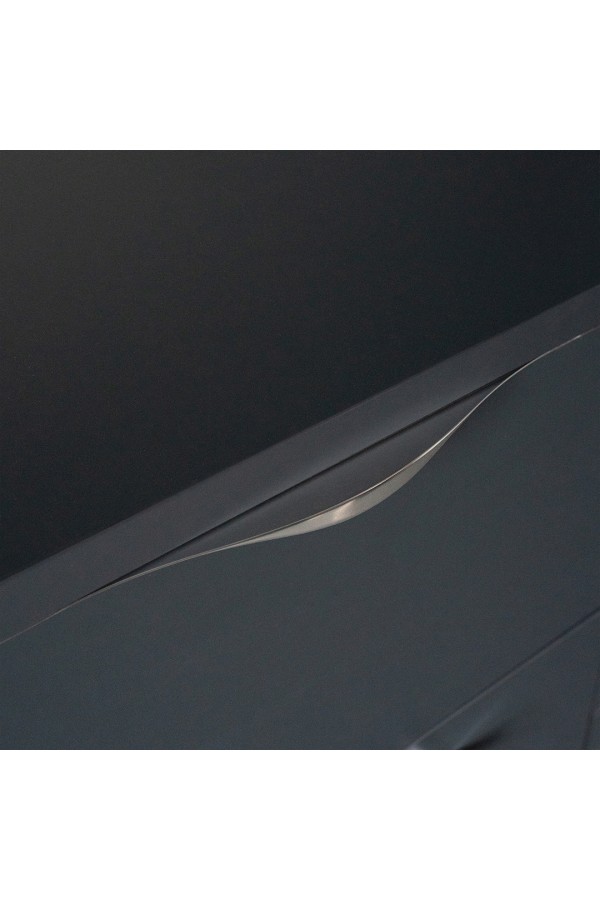 Ручка торцевая, 400 мм (фасад 18 мм), хром RT-002-400