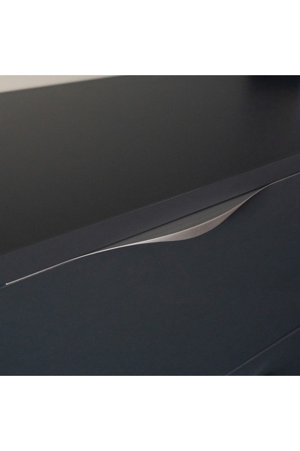 Ручка торцевая, 450 мм (фасад 18 мм), матовый хром RT-002-450 SC