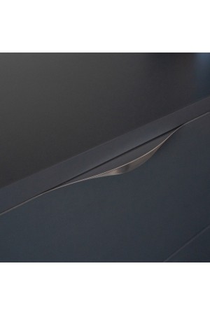 Ручка торцевая,  450 мм (фасад 18 мм),  хром RT-002-450