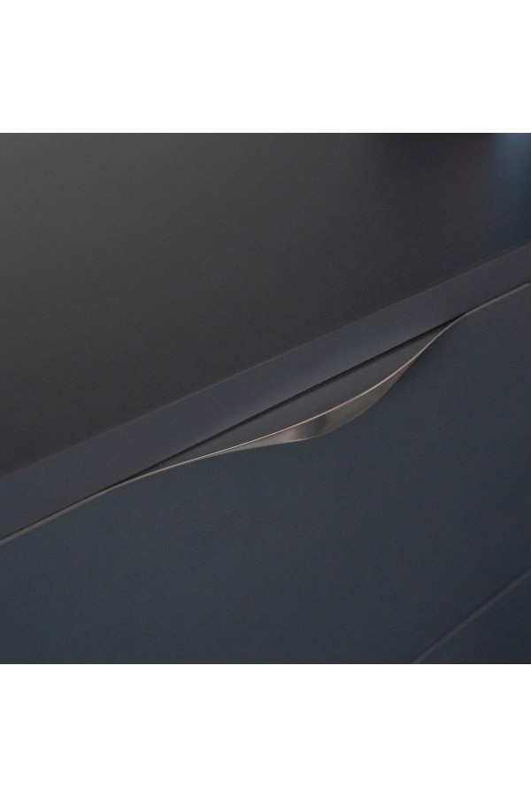 Ручка торцевая, 450 мм (фасад 18 мм), хром RT-002-450