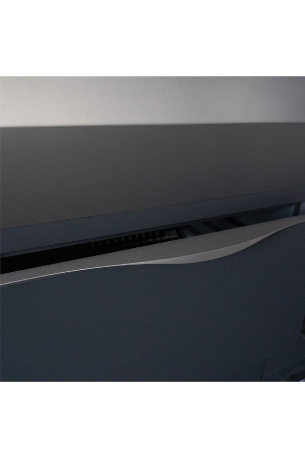 Ручка торцевая, 700 мм (фасад 18 мм), матовый хром RT-002-700 SC