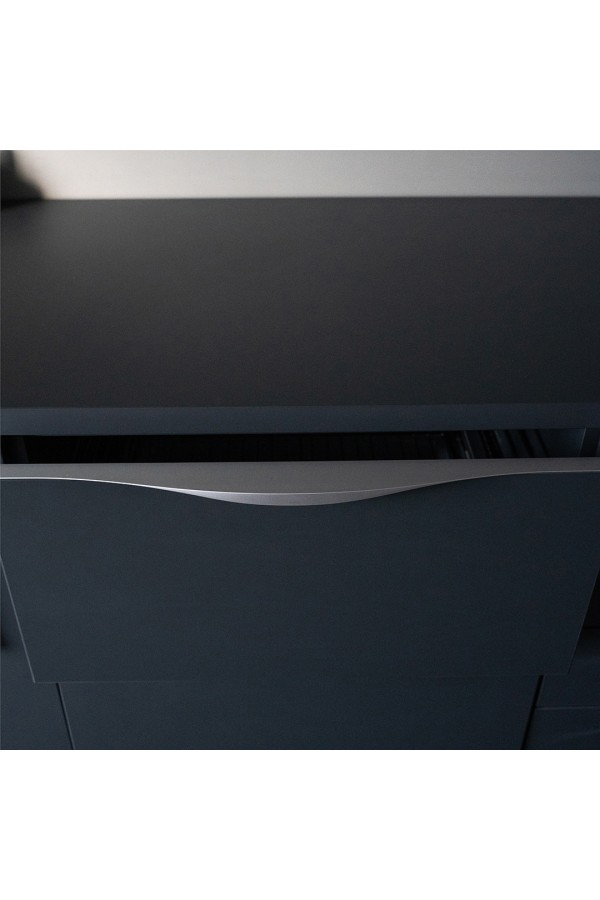 Ручка торцевая, 700 мм (фасад 18 мм), матовый хром RT-002-700 SC