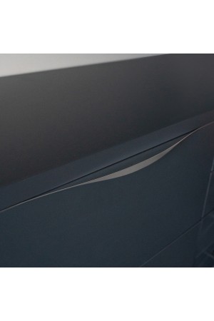 Ручка торцевая,  700 мм (фасад 18 мм),  хром RT-002-700