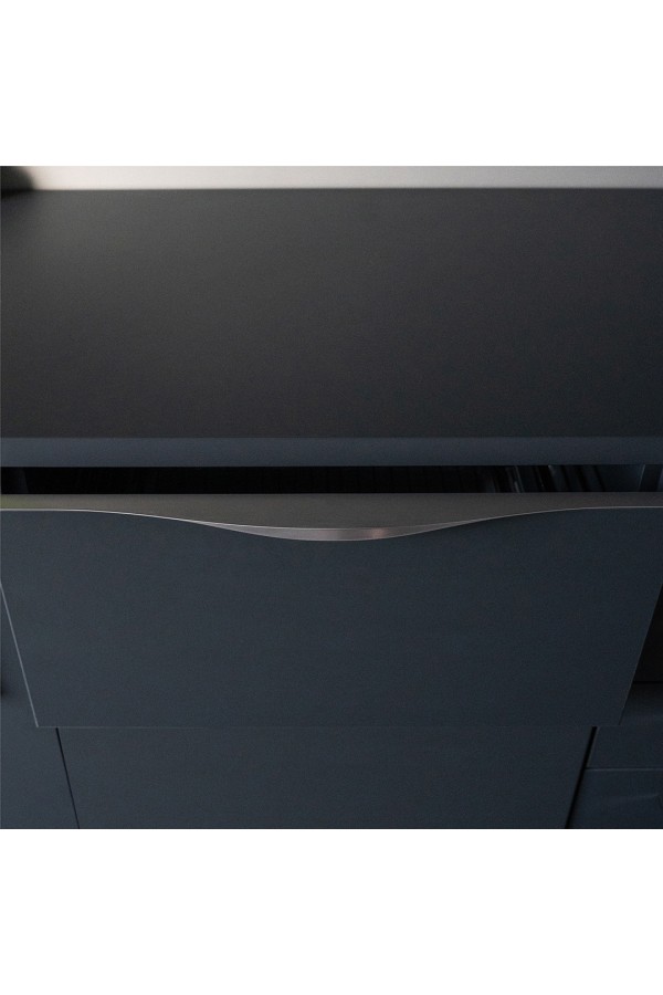 Ручка торцевая, 700 мм (фасад 18 мм), хром RT-002-700