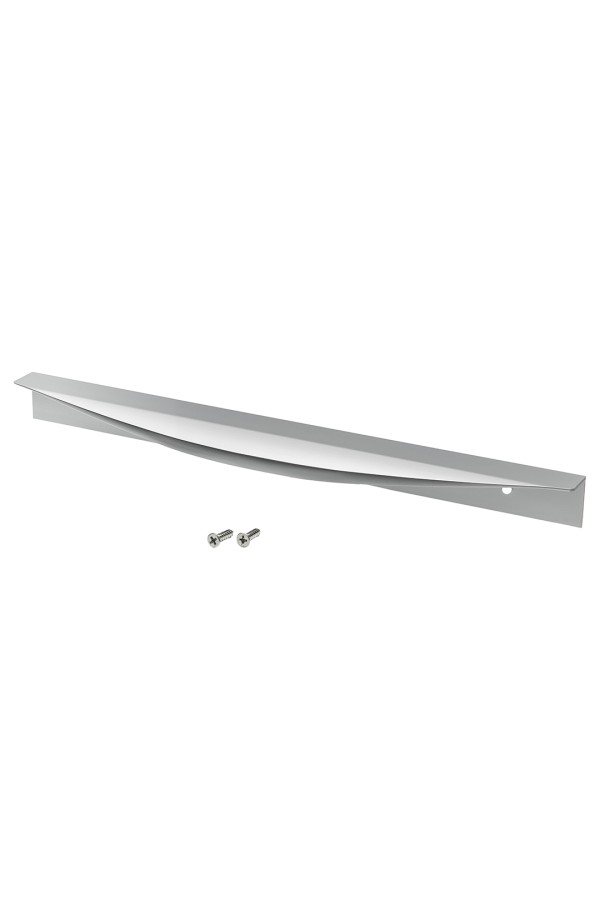 Ручка торцевая, 300 мм (фасад 18 мм), матовый хром RT-003-300 SC