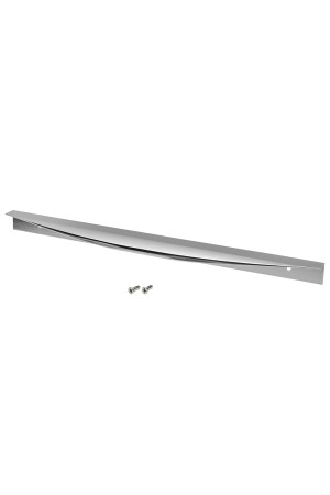 Ручка торцевая,  400 мм (фасад 18 мм),  хром RT-003-400