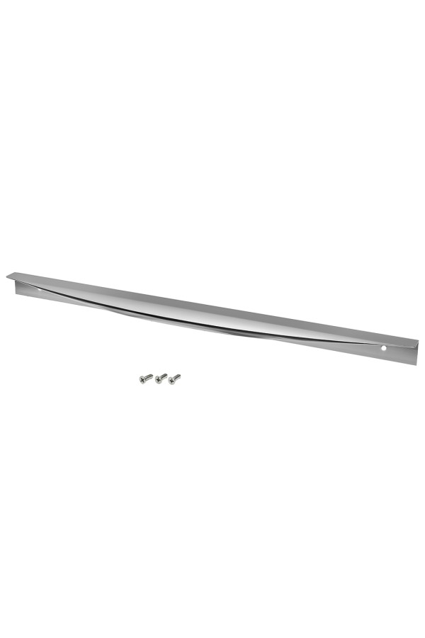 Ручка торцевая, 450 мм (фасад 18 мм), хром RT-003-450