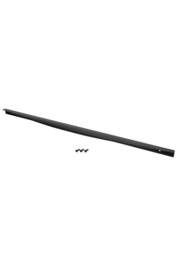 Ручка торцевая, 800 мм (фасад 18 мм), матовый черный RT-003-800 BL