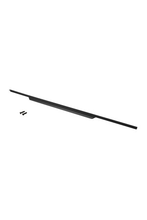 Ручка торцевая,  1000 мм (фасад 18 мм),  матовый черный RT-004-1000 BL