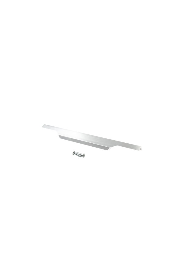 Ручка торцевая, 400 мм (фасад 18 мм), матовый хром RT-004-400 SC