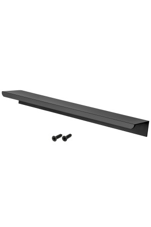 Ручка торцевая RT-005-200 BL, 200 мм, матовый черный