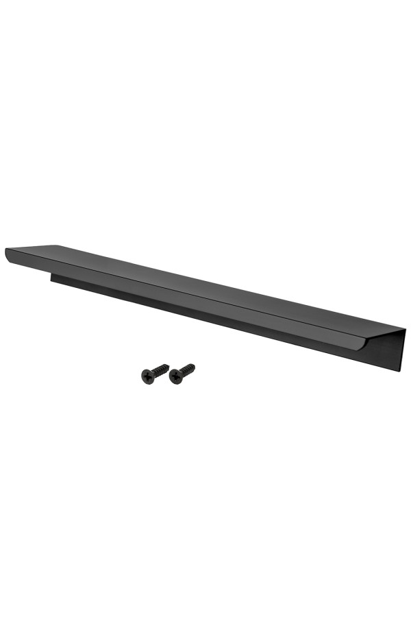 Ручка торцевая RT-005-200 BL, 200 мм, матовый черный