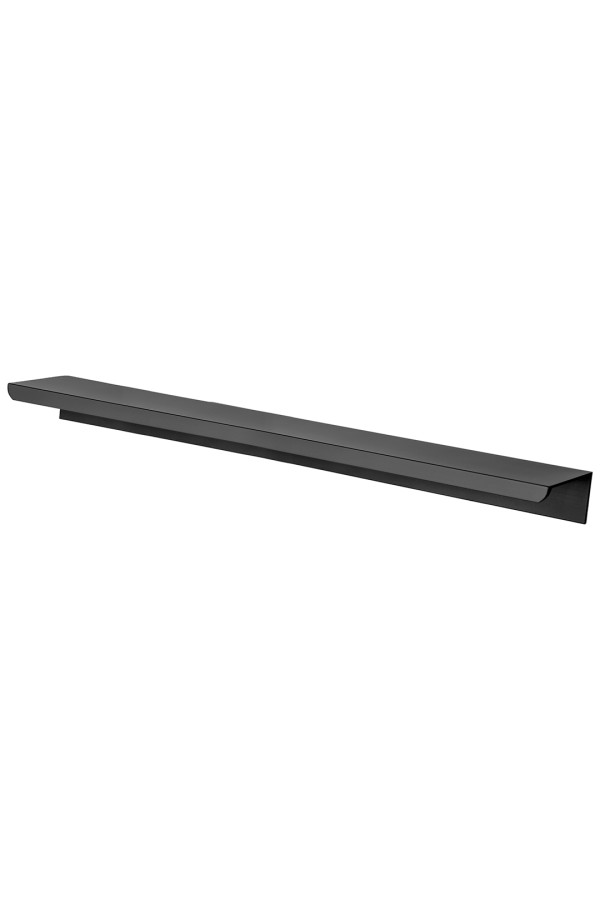 Ручка торцевая RT-005-300 BL, 300 мм, матовый черный