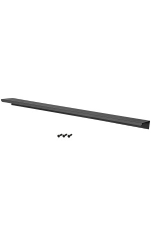 Ручка торцевая RT-005-450 BL, 450 мм, матовый черный