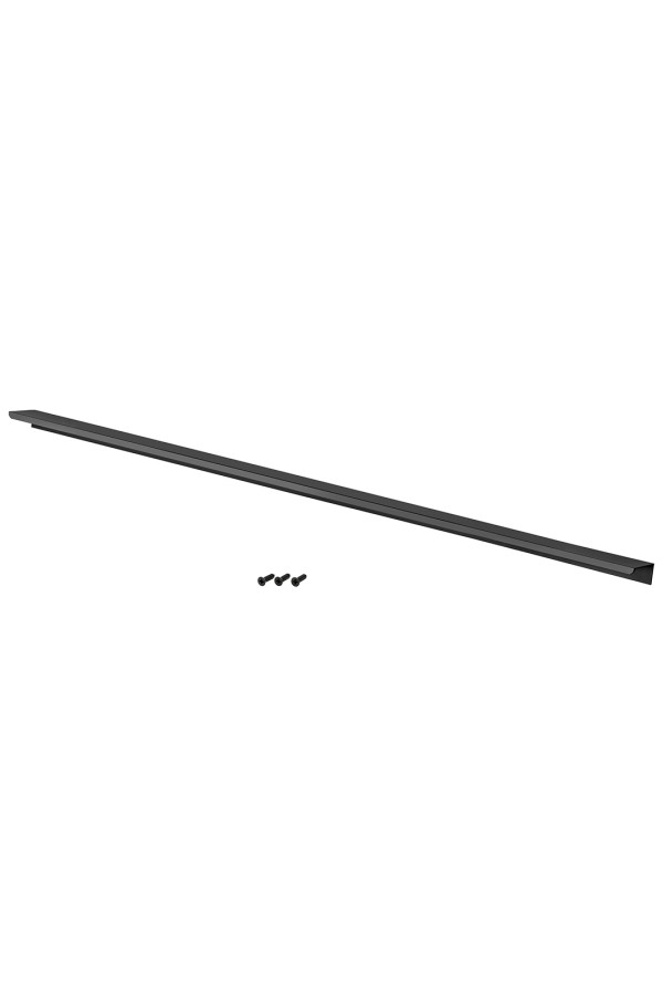 Ручка торцевая RT-005-800 BL, 800 мм, матовый черный