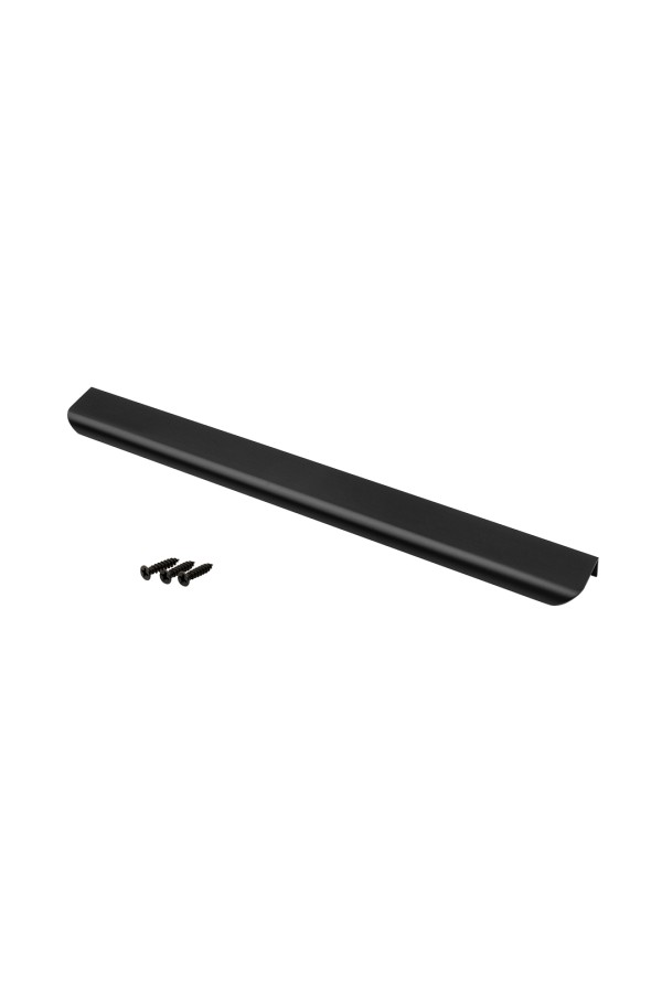 Ручка торцевая, 320/397 мм, матовый черный