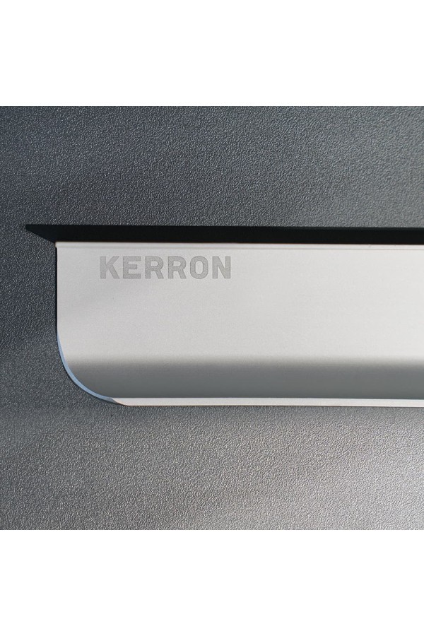 Ручка торцевая, 384/447 мм, матовый хром