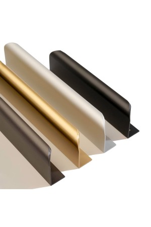 Ручка торцевая, 384/447 мм, матовый хром