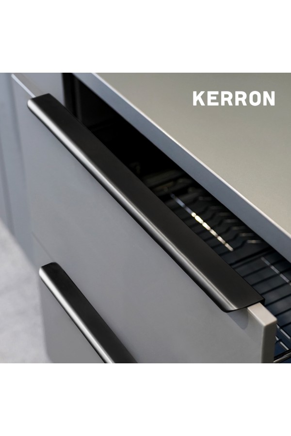 Ручка торцевая, 448/497 мм, матовый черный