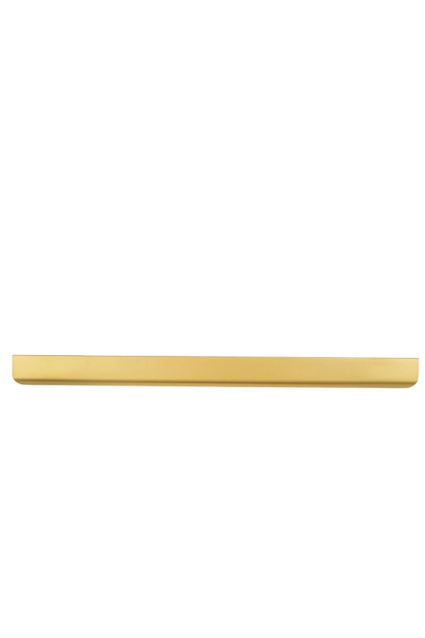 Ручка торцевая, 448/497 мм, матовое золото
