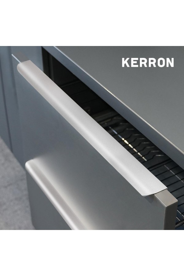 Ручка торцевая, 448/497 мм, матовый хром