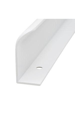 Ручка торцевая, 512/597 мм, матовый белый