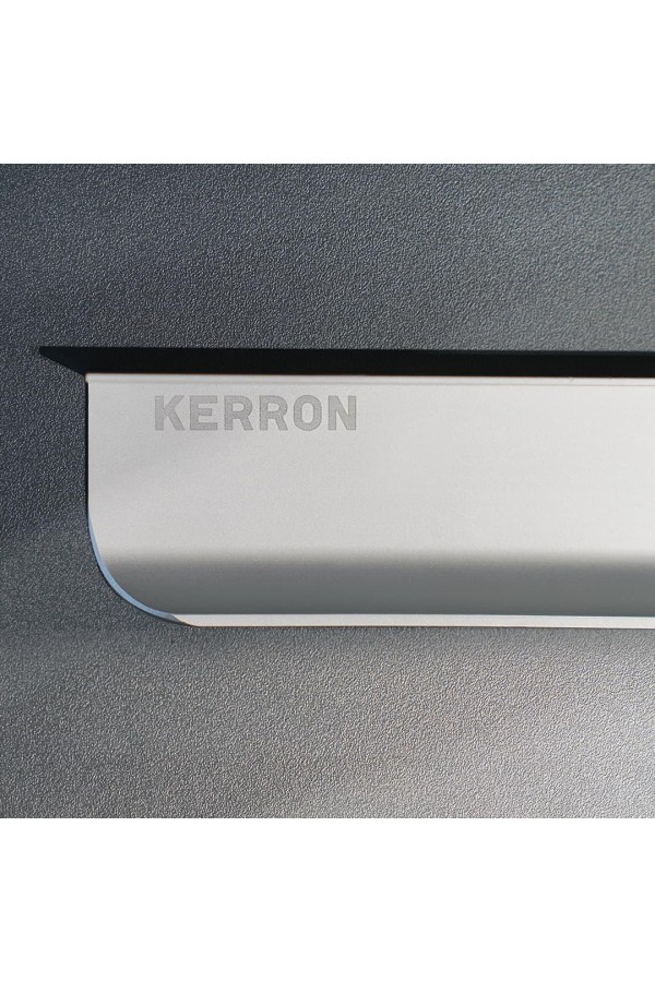 Ручка торцевая, 704/797 мм, матовый хром