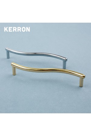 Ручка-скоба, 128 мм, золото