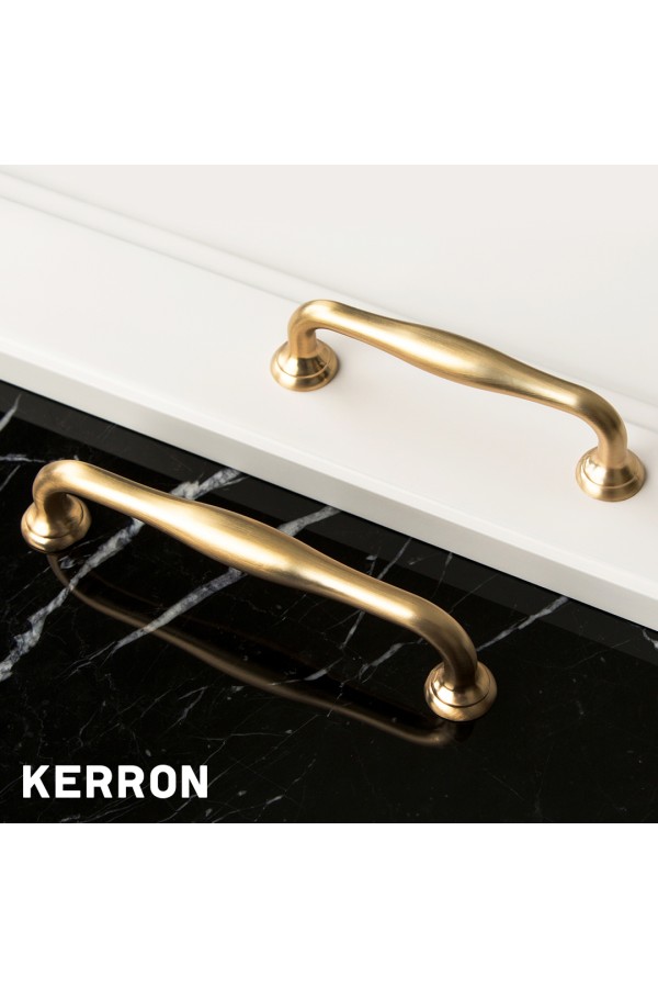 Ручка-скоба, 96 мм, матовое золото