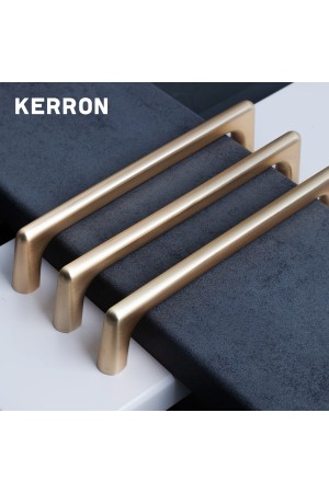 Ручка-скоба, 96 мм, матовое золото