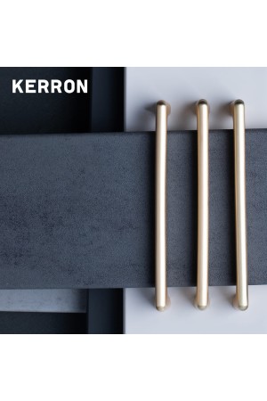 Ручка-скоба, 96 мм, матовое золото