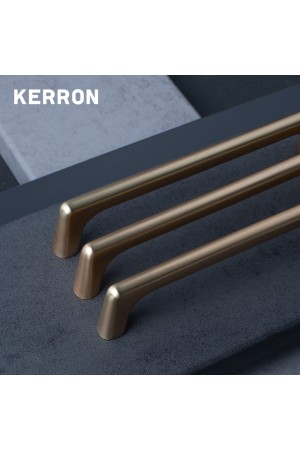 Ручка-скоба, 96 мм, матовое золото