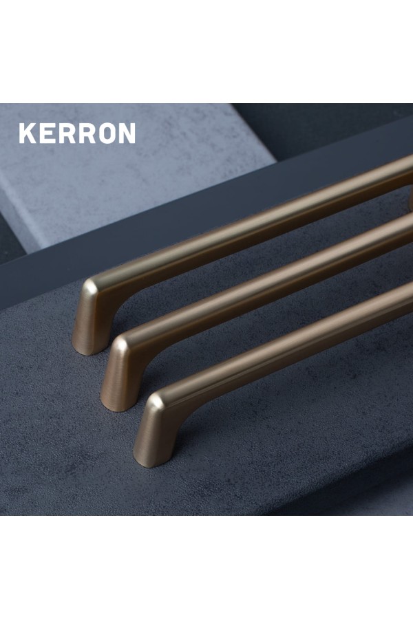 Ручка-скоба, 96 мм, матовое золото