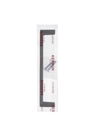 Ручка-скоба, 160 мм, матовый черный