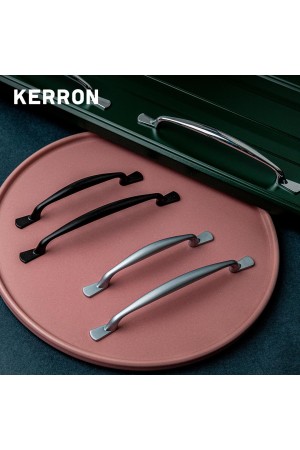 Ручка-скоба, 160 мм, матовый черный