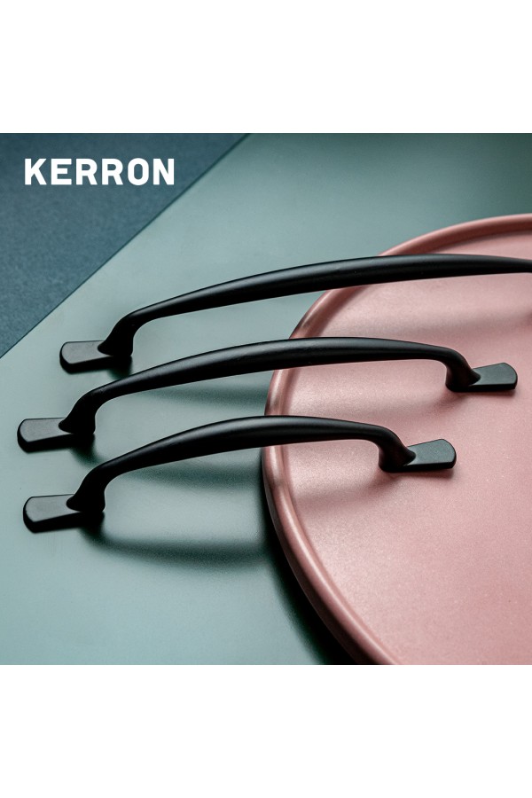 Ручка-скоба, 96 мм, матовый черный