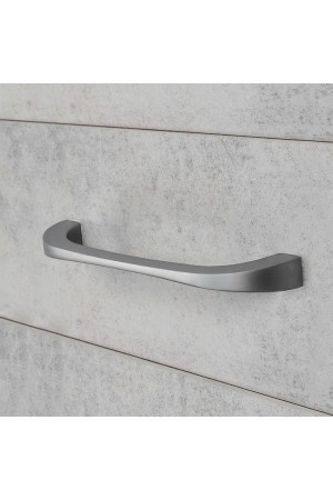 Ручка-скоба, 128 мм, матовый хром