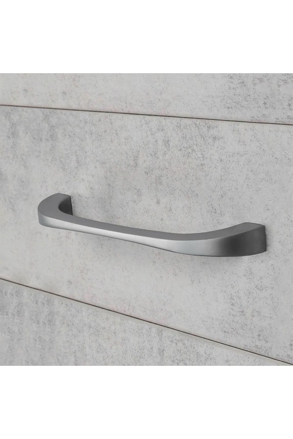 Ручка-скоба, 128 мм, матовый хром