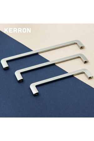 Ручка-скоба, 160 мм, матовый хром