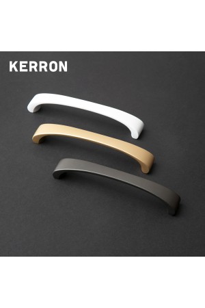 Ручка-скоба, 128 мм, матовый белый