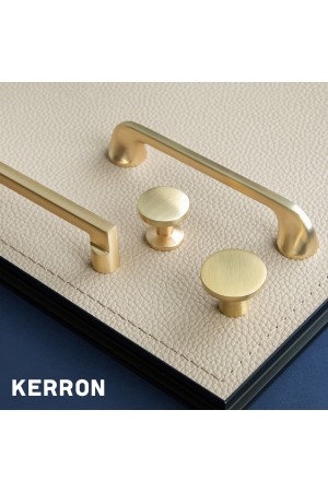 Ручка-скоба, 96 мм, матовое золото