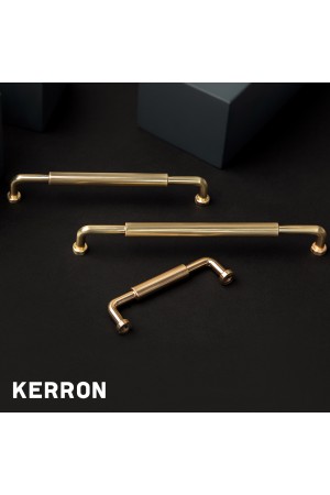 Ручка-скоба, 160 мм, матовое золото