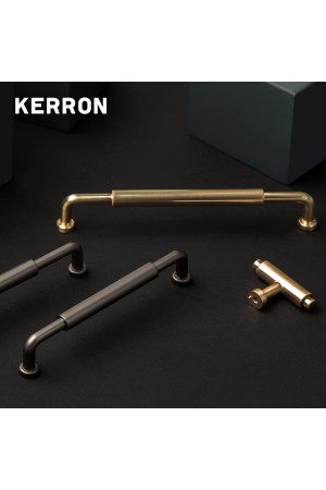 Ручка-скоба, 96 мм, матовое золото