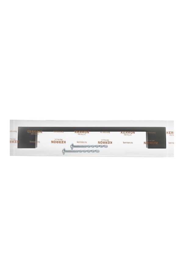 Ручка-скоба, 160 мм, матовый черный