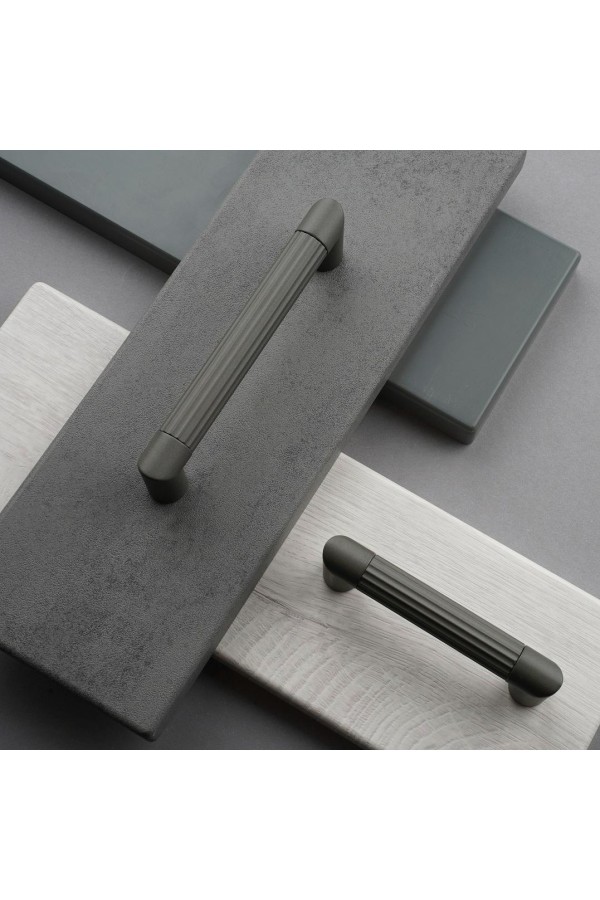 Ручка-скоба, 128 мм, графит